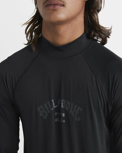 Arch Performance Fit Long Sleeve Rashguard - Black | Billabong