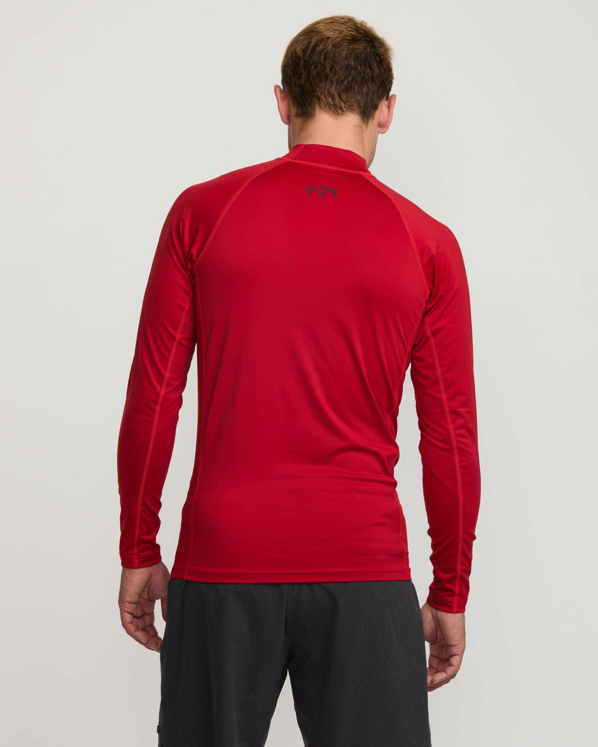 Arch Performance Fit Long Sleeve Rashguard - Scarlet | Billabong