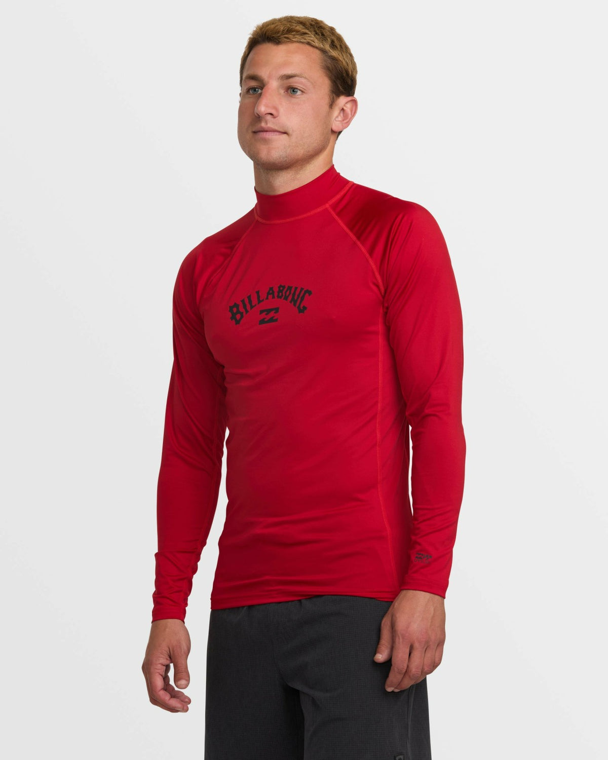 Arch Performance Fit Long Sleeve Rashguard - Scarlet | Billabong
