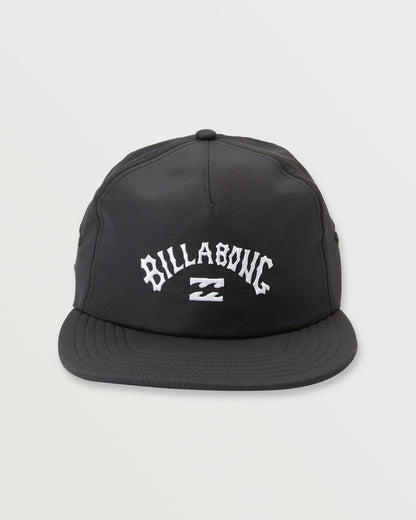 Arch Team Snapback Hat - Black | Billabong