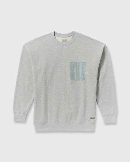 Austin Garage Crew Sweatshirt - Lt Grey Htr | Billabong