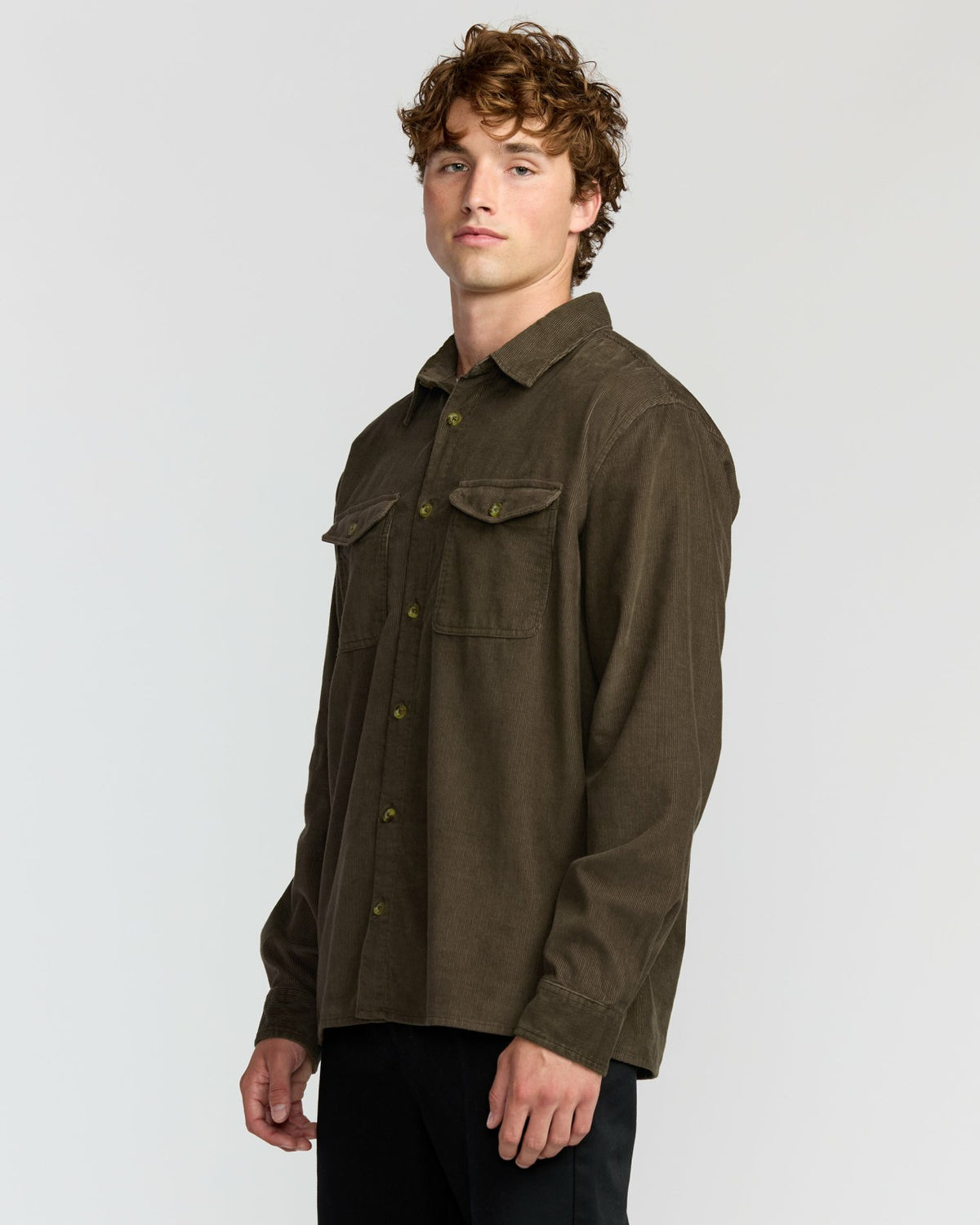 Austin Garage Long Sleeve Shirt - Chocolate | Billabong