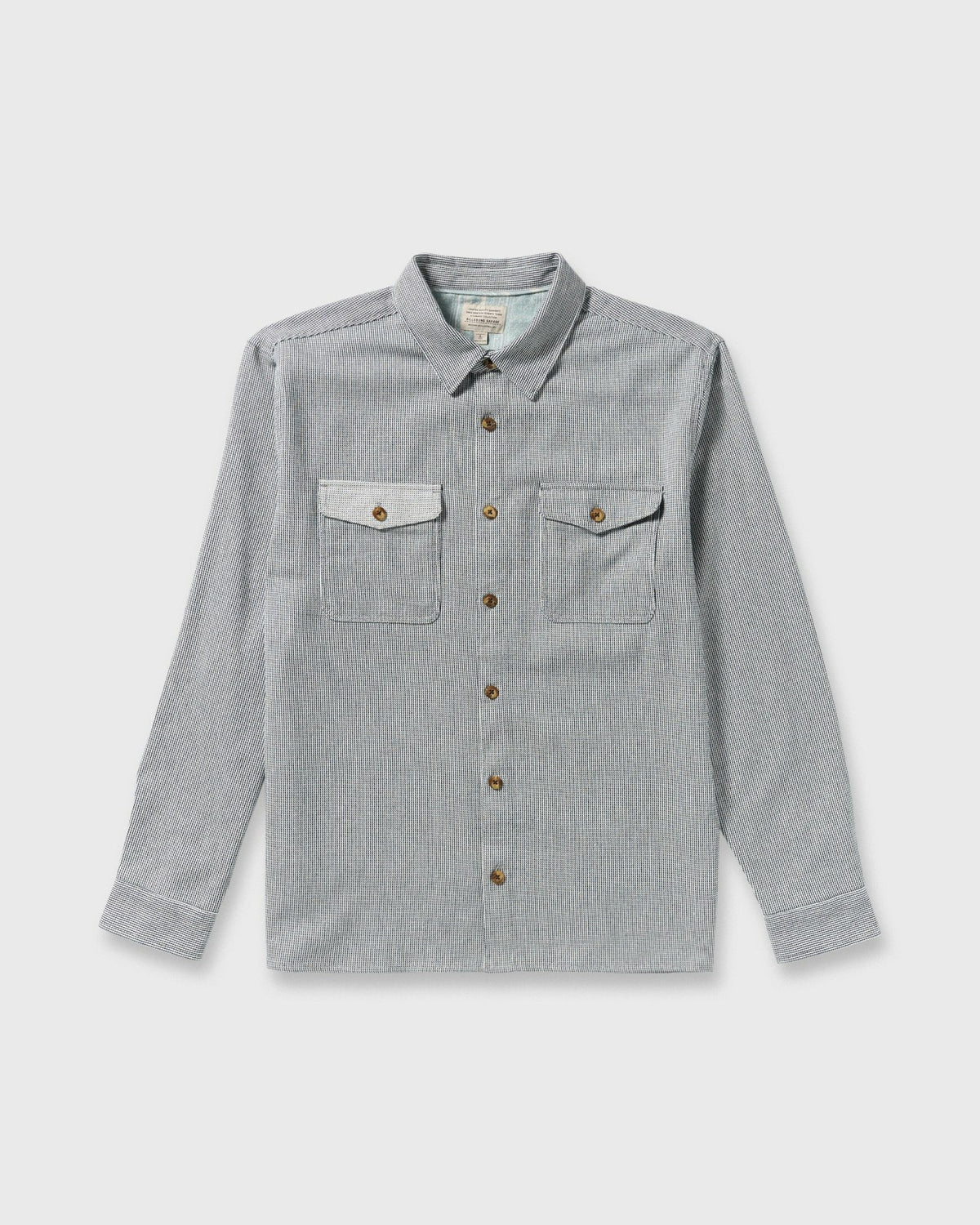 Austin Garage Long Sleeve Shirt - Stone Blue | Billabong