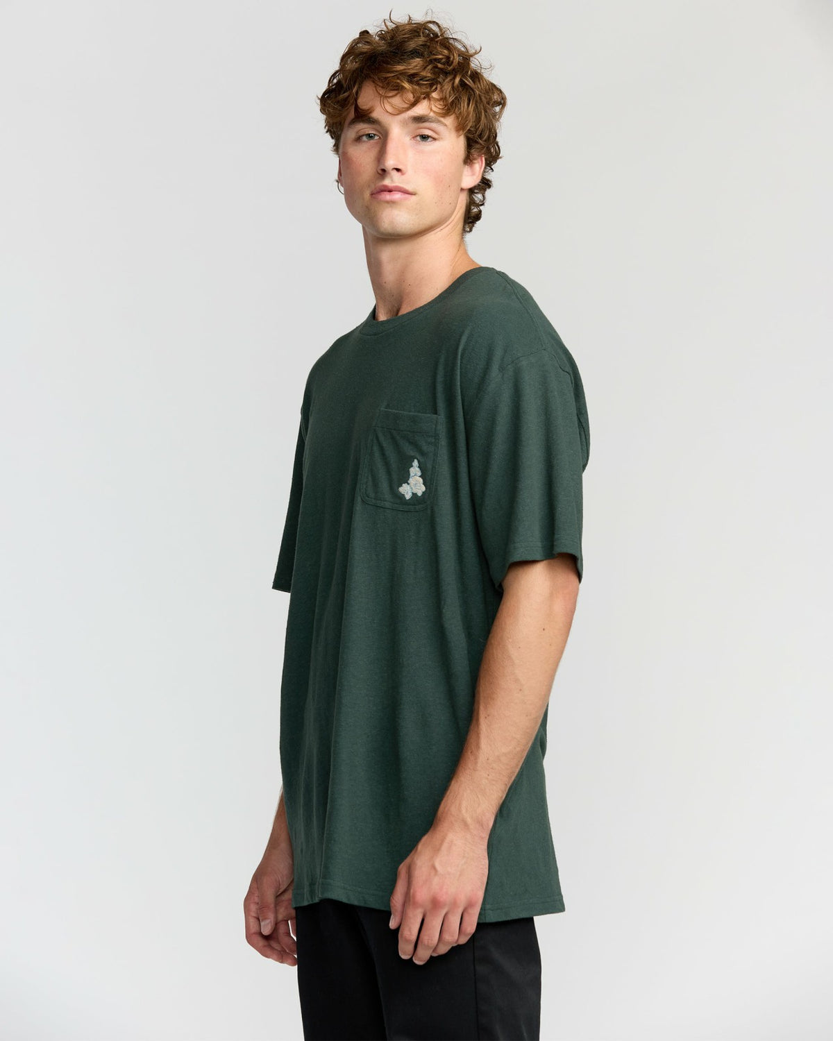 Austin Garage Regular Pocket Short Sleeve T-Shirt - Teal | Billabong