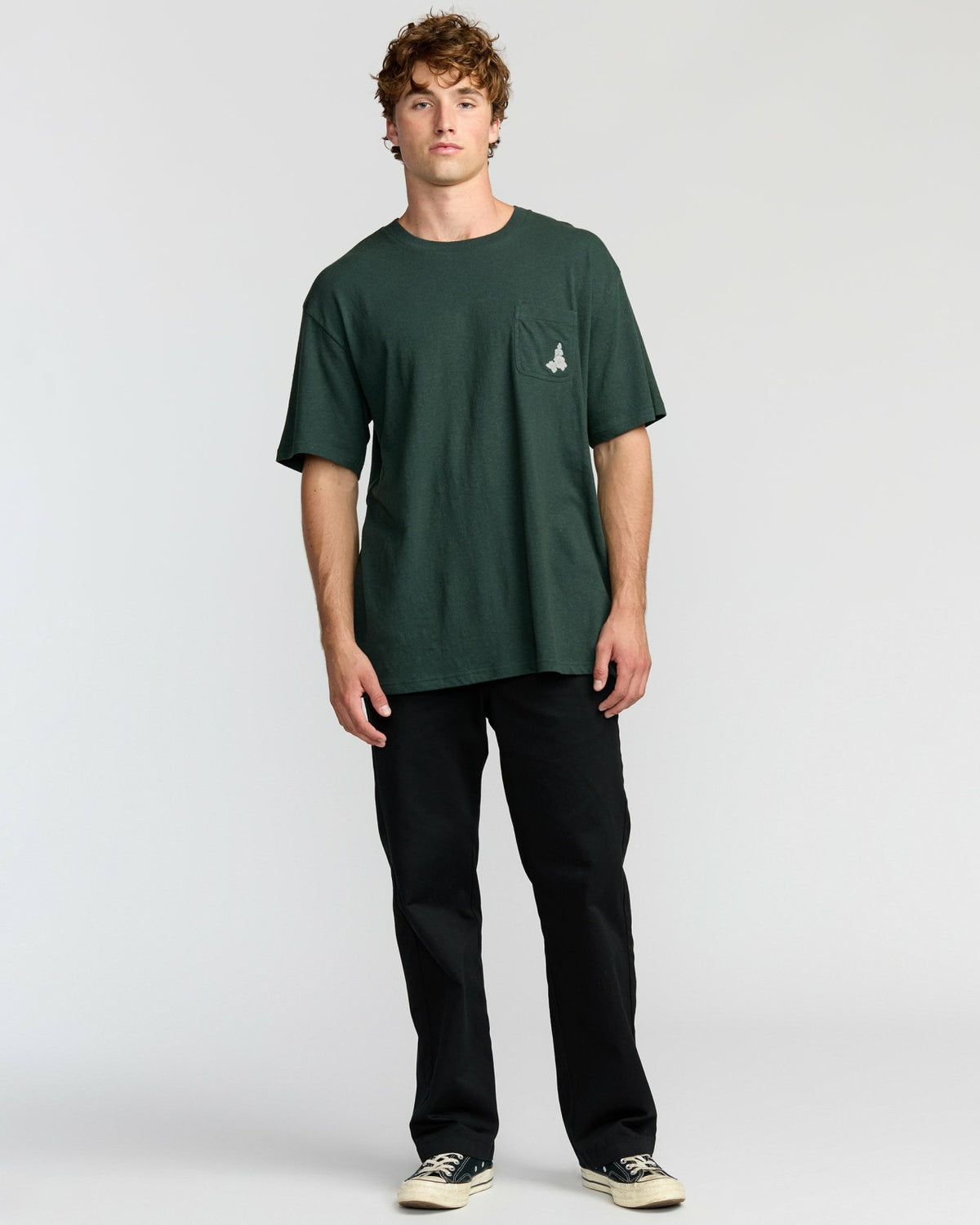 Austin Garage Regular Pocket Short Sleeve T-Shirt - Teal | Billabong