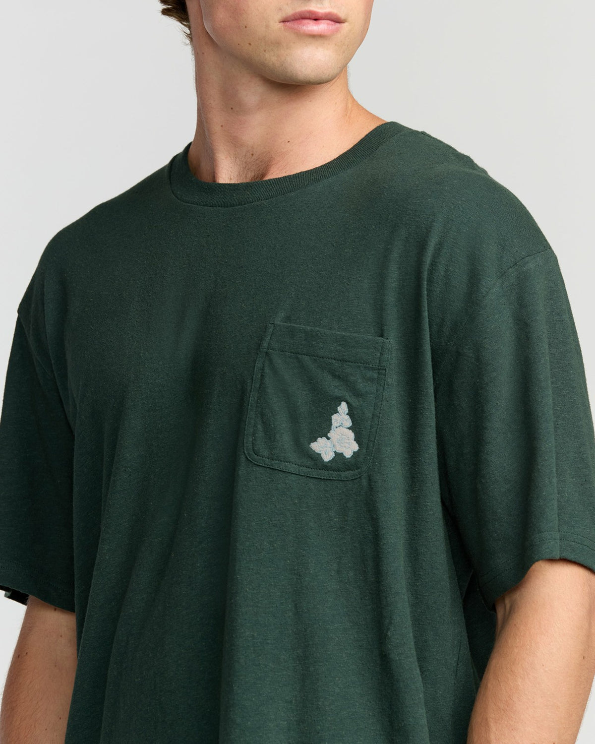 Austin Garage Regular Pocket Short Sleeve T-Shirt - Teal | Billabong