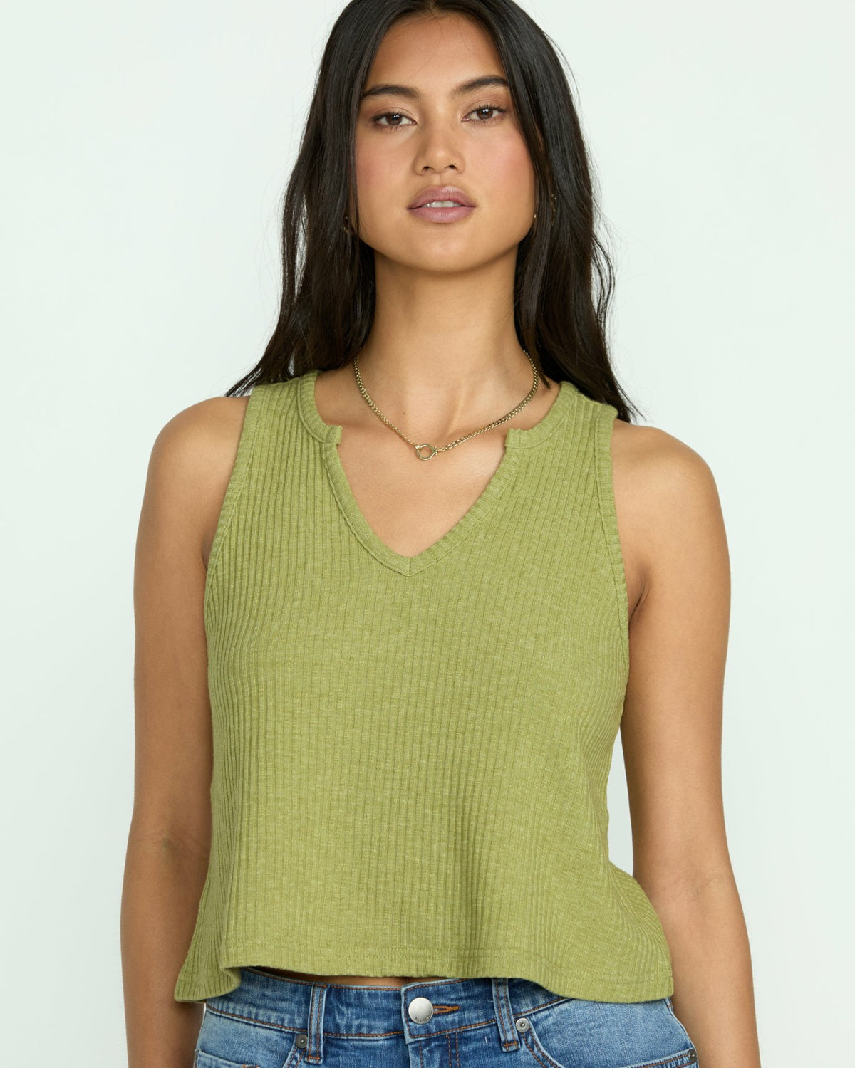 Aya Sun Knit Tank - Avocado | Billabong
