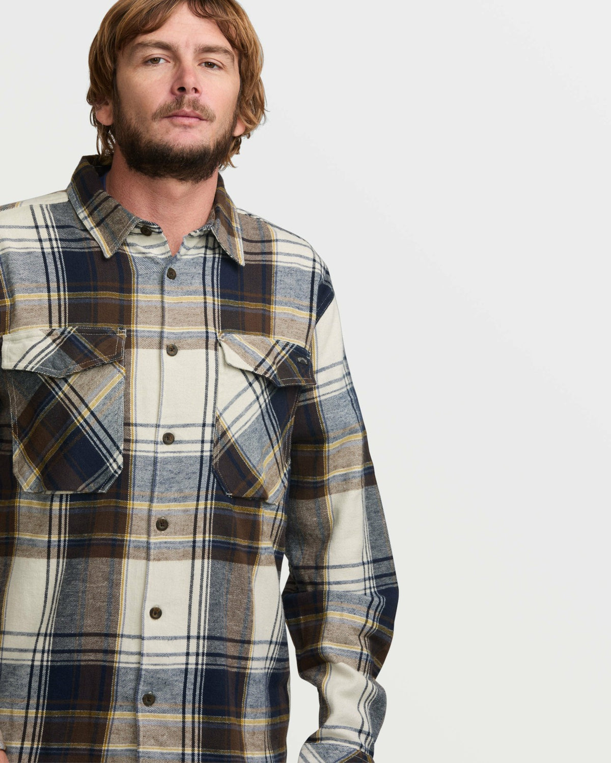 Bad Dog Flannel Shirt - Silver | Billabong