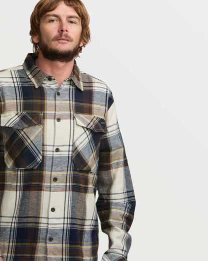 Bad Dog Flannel Shirt - Silver | Billabong