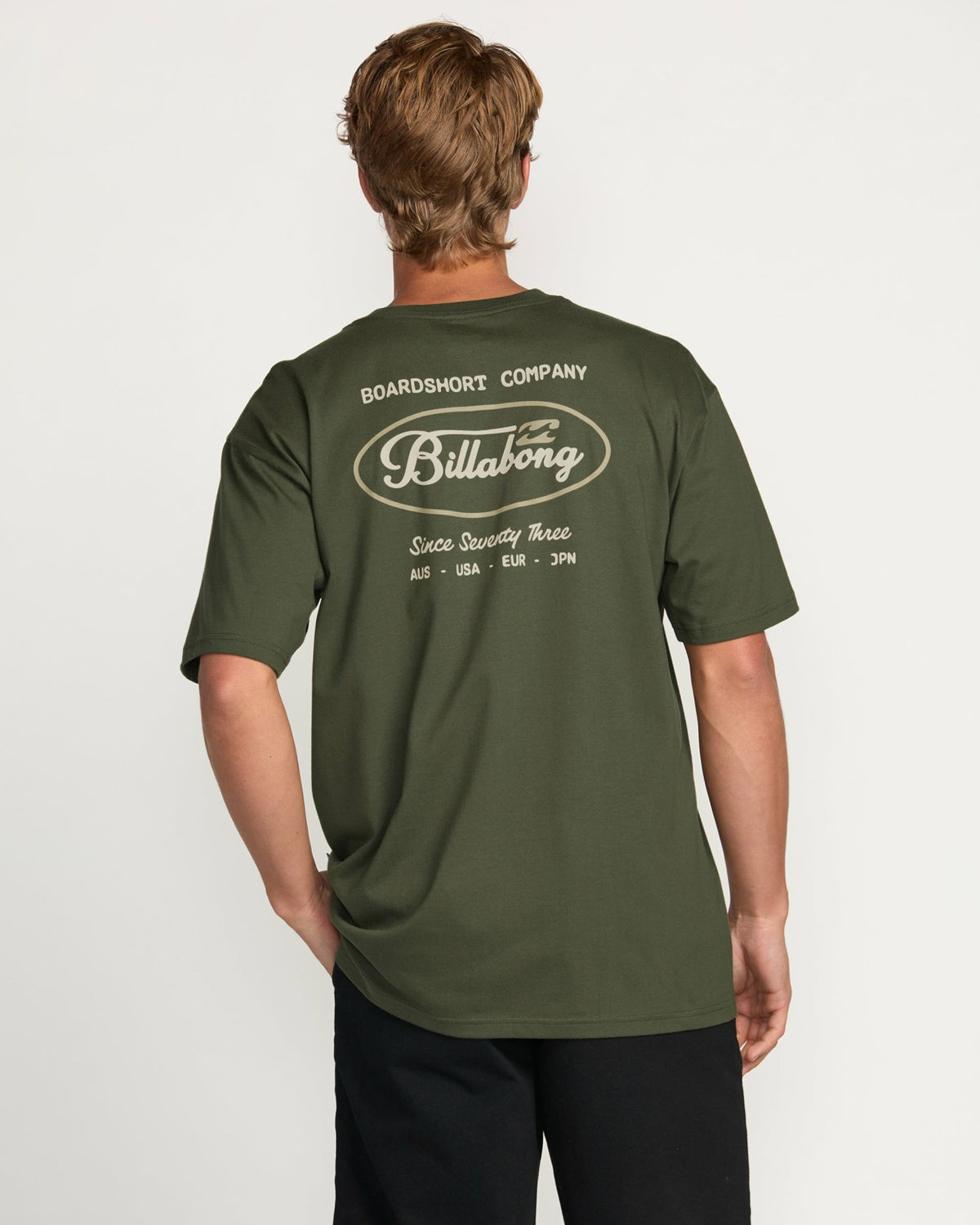 Bad Dog Pocket Regular Tee - Olive | Billabong