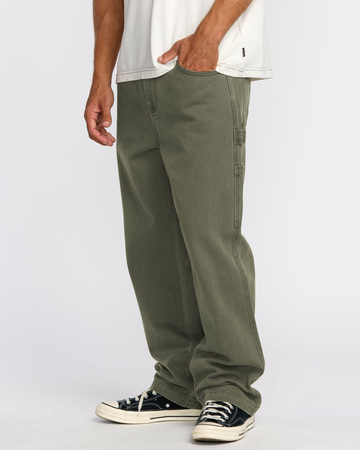 Bad Dog Workwear Pants - Dark Military | Billabong