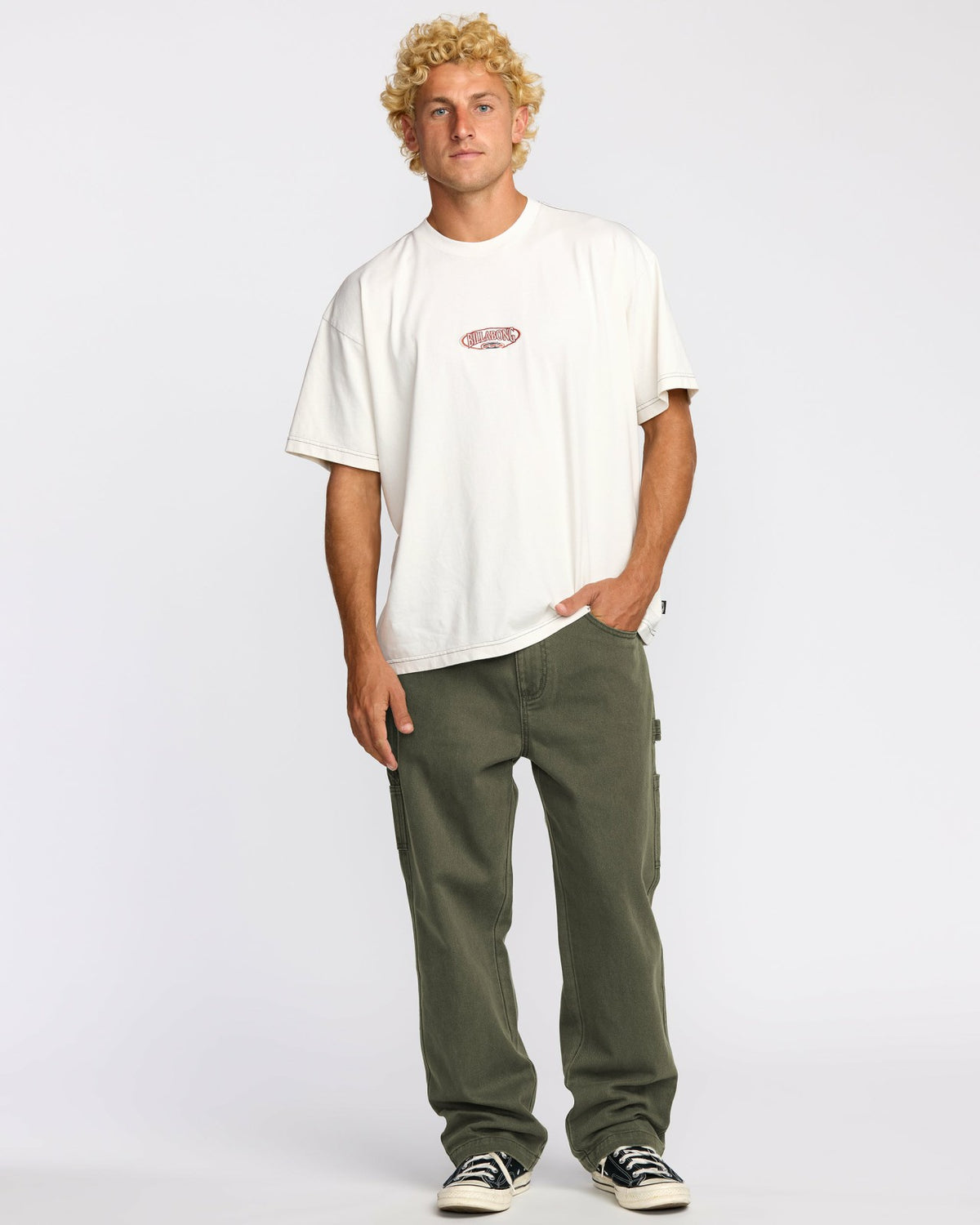 Bad Dog Workwear Pants - Dark Military | Billabong