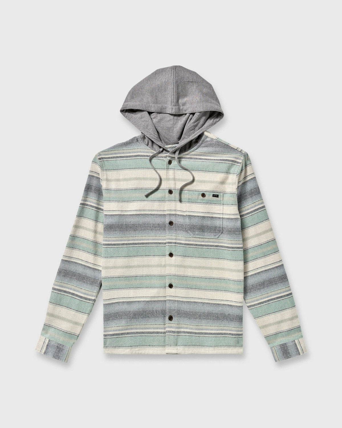 Baja Long Sleeve Flannel Shirt - Oatmeal | Billabong