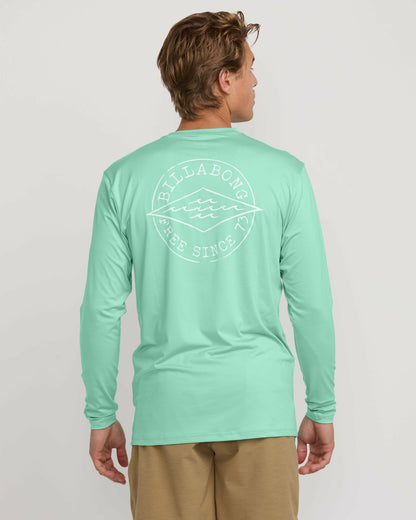 Big Dave Loose Fit Long Sleeve Surf Tee - Bermuda | Billabong