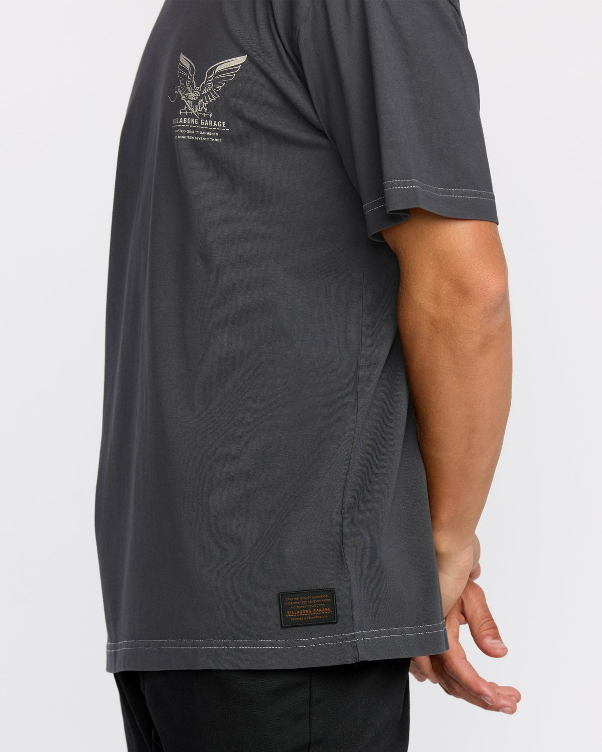 Bird Of Prey Garage OG Short Sleeve T-Shirt - Washed Black | Billabong