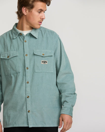Bong Days Long Sleeve Shirt - Washed Blue | Billabong