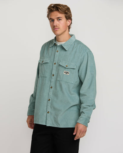Bong Days Long Sleeve Shirt - Washed Blue | Billabong