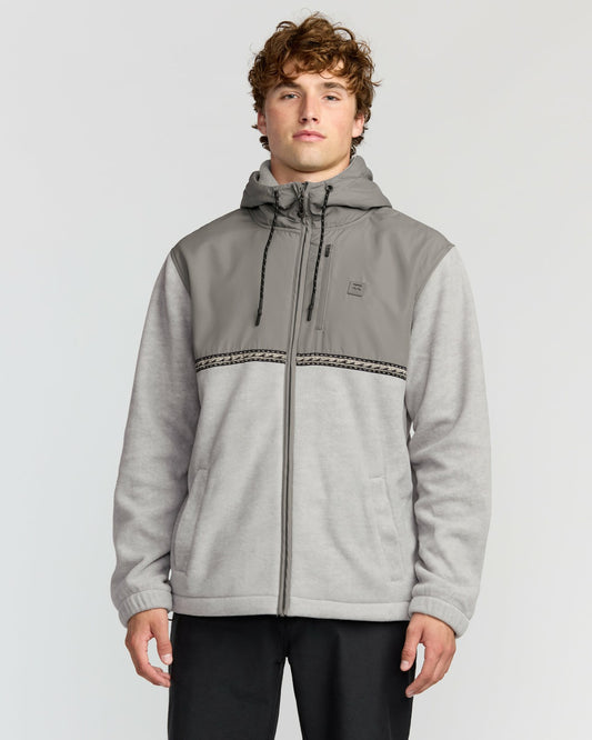 Boundary Lite Zip Sweatshirt - Gray Heather | Billabong