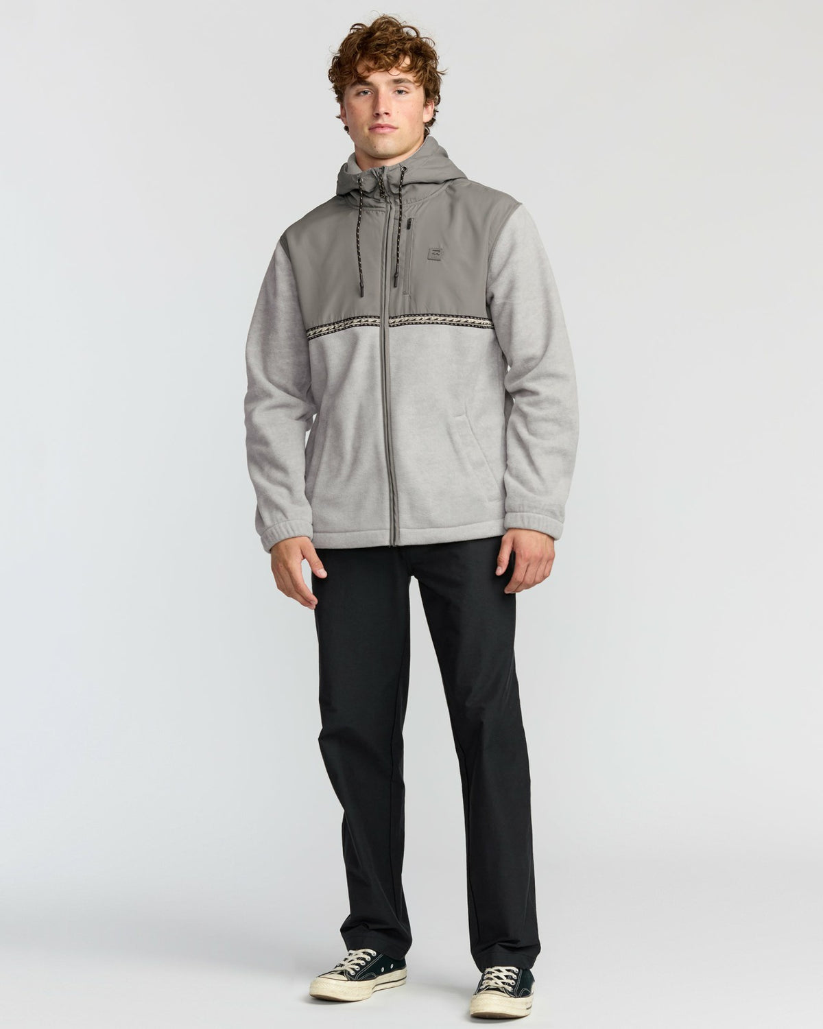 Boundary Lite Zip Sweatshirt - Gray Heather | Billabong