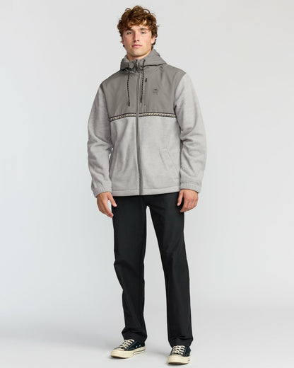 Boundary Lite Zip Sweatshirt - Gray Heather | Billabong