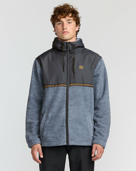 Boundary Lite Zip Sweatshirt - Steel Blue | Billabong