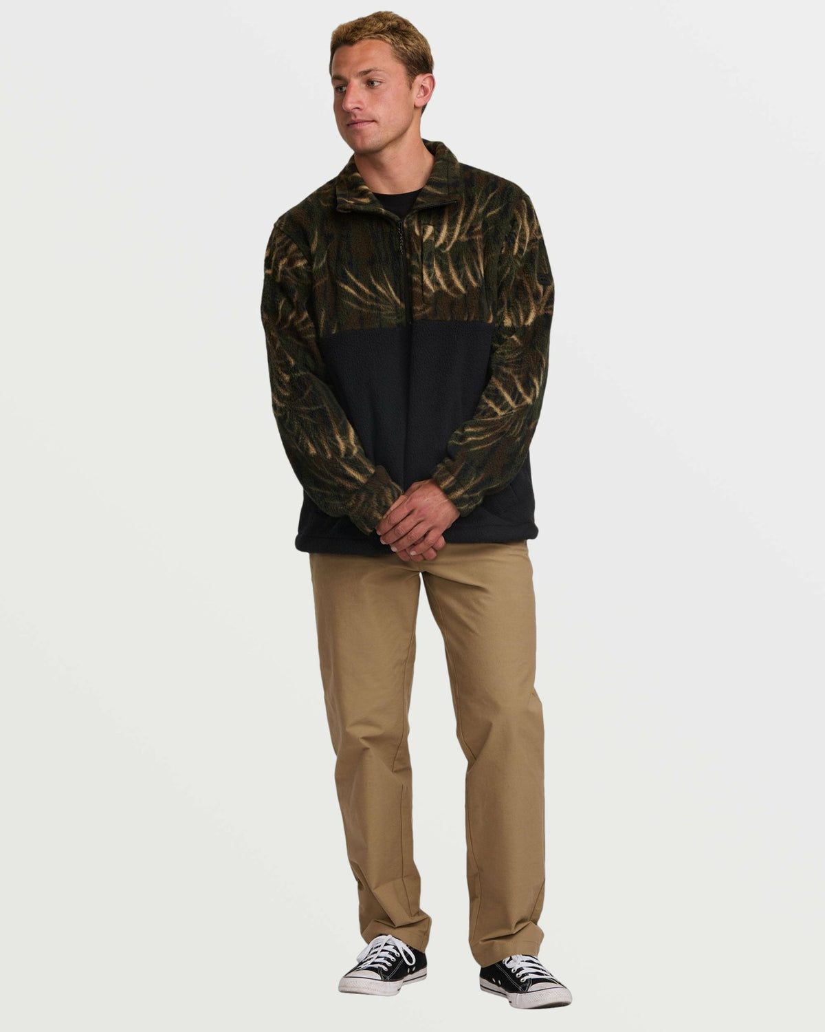 Boundary Mock Sweatshirt - Camo | Billabong