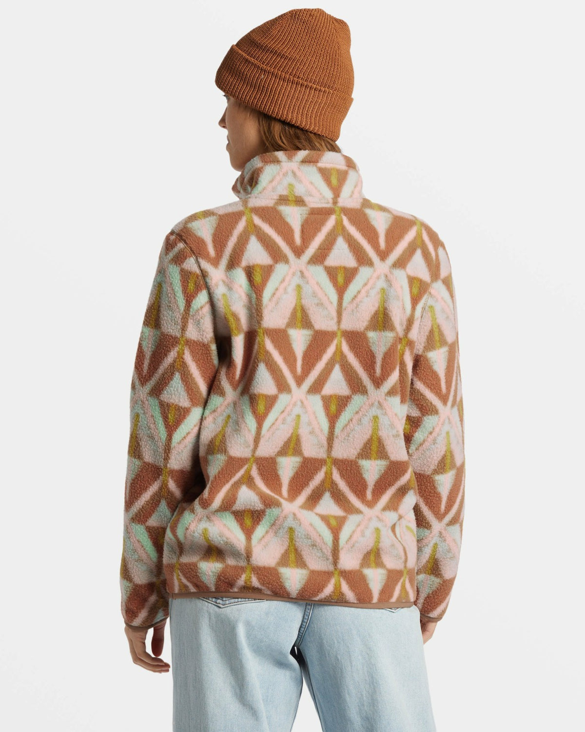 A/Div Boundary Mock 3 Half-Zip Pullover Sweatshirt - Sandalwood | Billabong