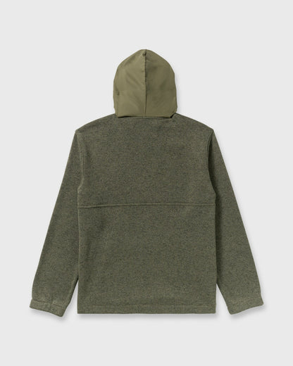 A/Div Boundary Hooded Half-Zip Pullover - Military Heather | Billabong