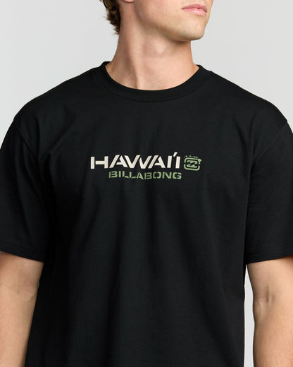 Bracket Hi Regular Short Sleeve T-Shirt - Black | Billabong