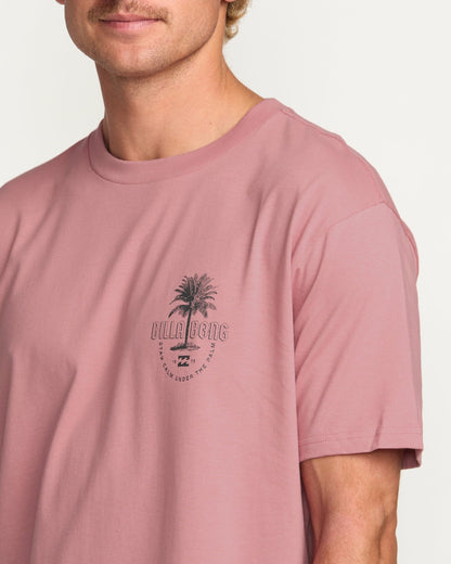 Calm Palm Premium Tee - Dusty Pink | Billabong