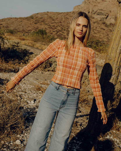 Check Me Out Long Sleeve Shirt - Sunburnt | Billabong
