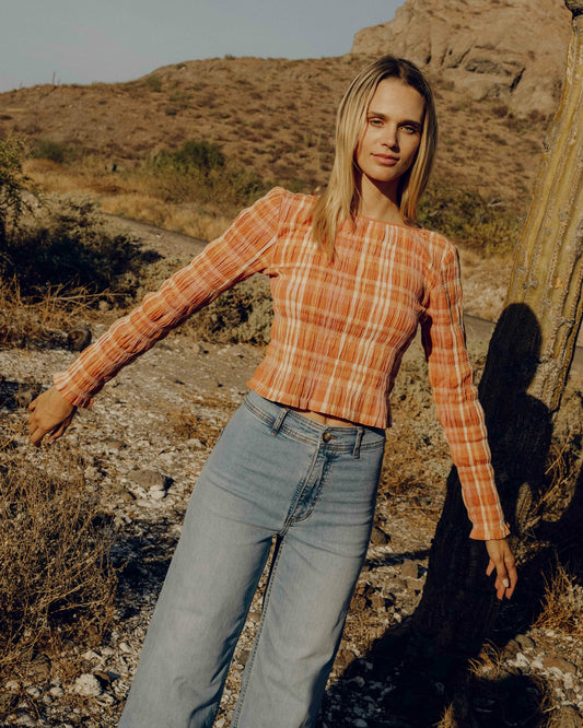 Check Me Out Long Sleeve Shirt - Sunburnt | Billabong