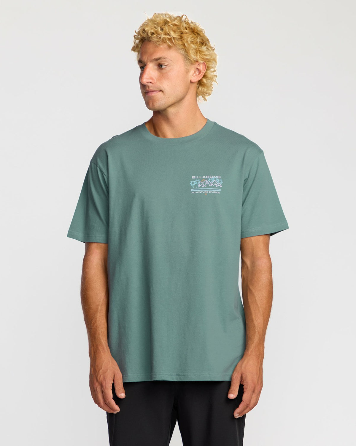 Coastal Range A/Div Short Sleeve T-Shirt - Sea Blue | Billabong