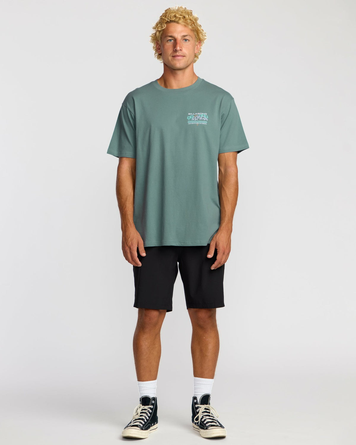 Coastal Range A/Div Short Sleeve T-Shirt - Sea Blue | Billabong