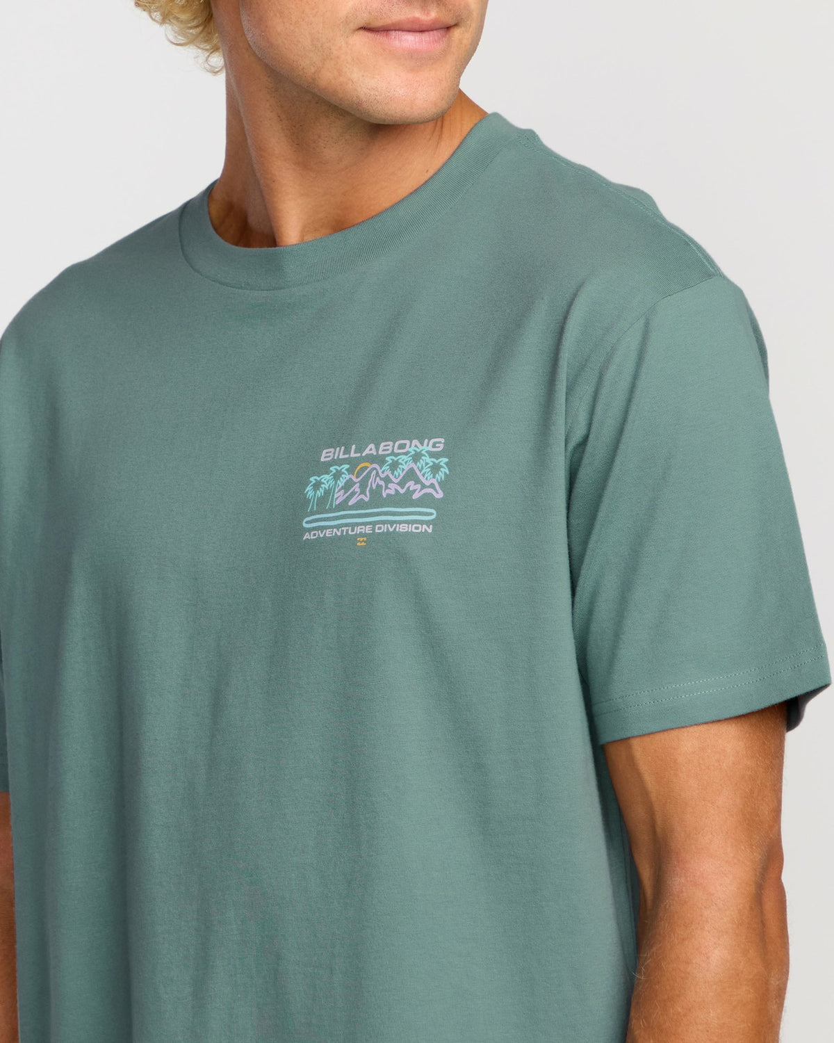 Coastal Range A/Div Short Sleeve T-Shirt - Sea Blue | Billabong