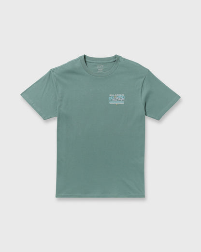 Coastal Range A/Div Short Sleeve T-Shirt - Sea Blue | Billabong