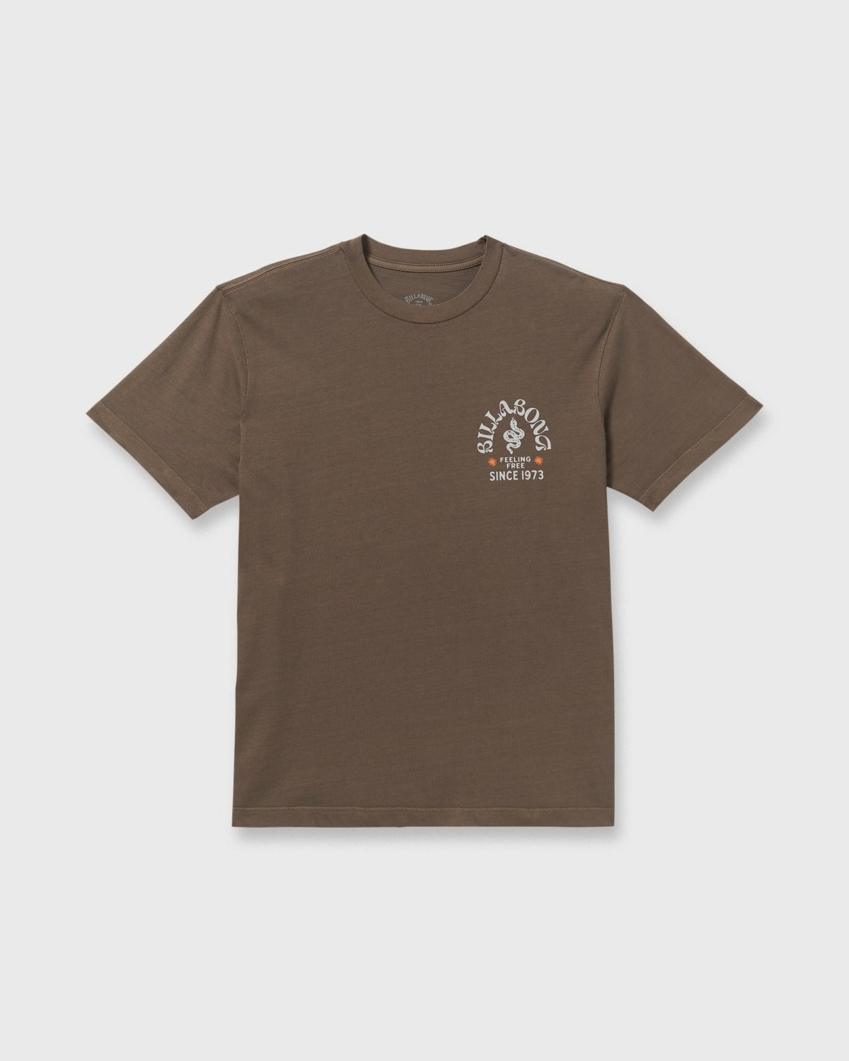 Coiled Premium Wave Wash Short Sleeve T-Shirt - Dark Brown | Billabong