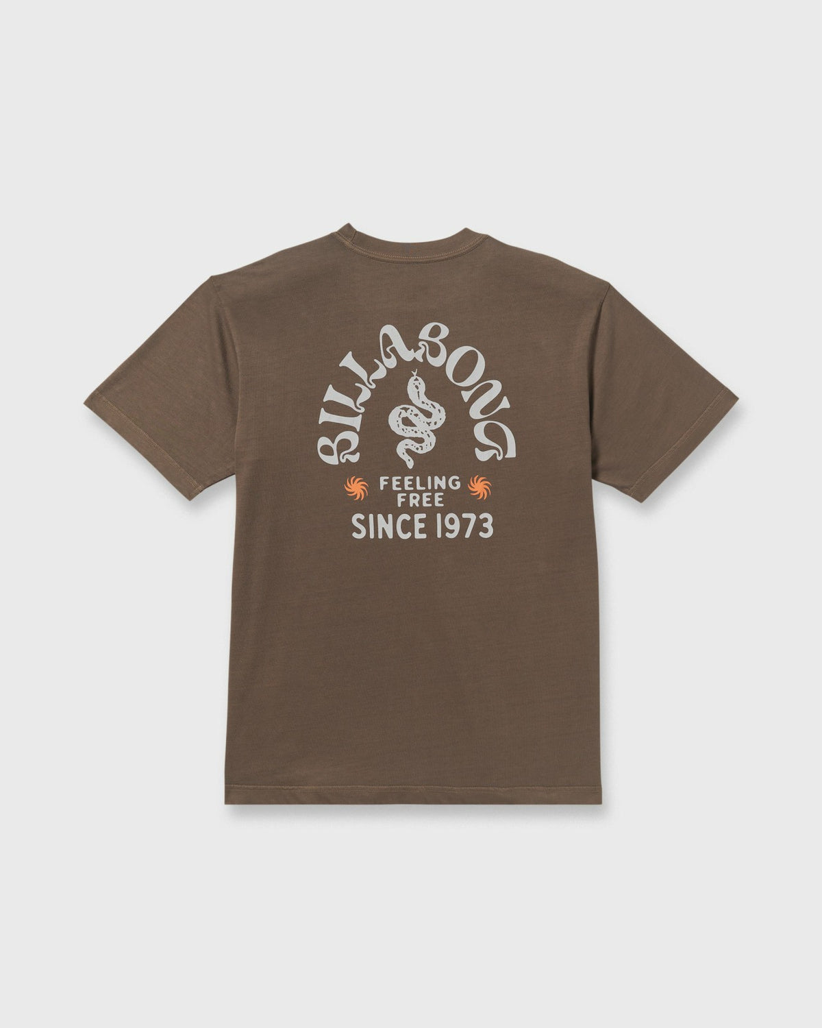 Coiled Premium Wave Wash Short Sleeve T-Shirt - Dark Brown | Billabong