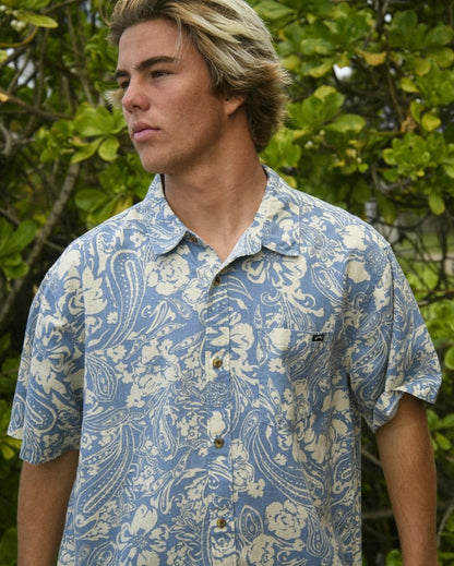 Cordoba Short Sleeve Shirt - Carolina Blue | Billabong