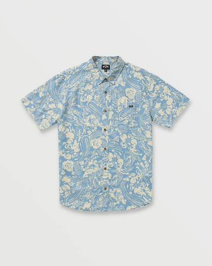 Cordoba Short Sleeve Shirt - Carolina Blue | Billabong