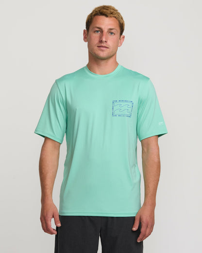 Crayon Wave Loose Fit Short Sleeve Surf Tee - Bermuda | Billabong