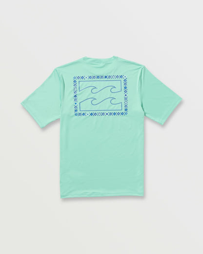 Crayon Wave Loose Fit Short Sleeve Surf Tee - Bermuda | Billabong