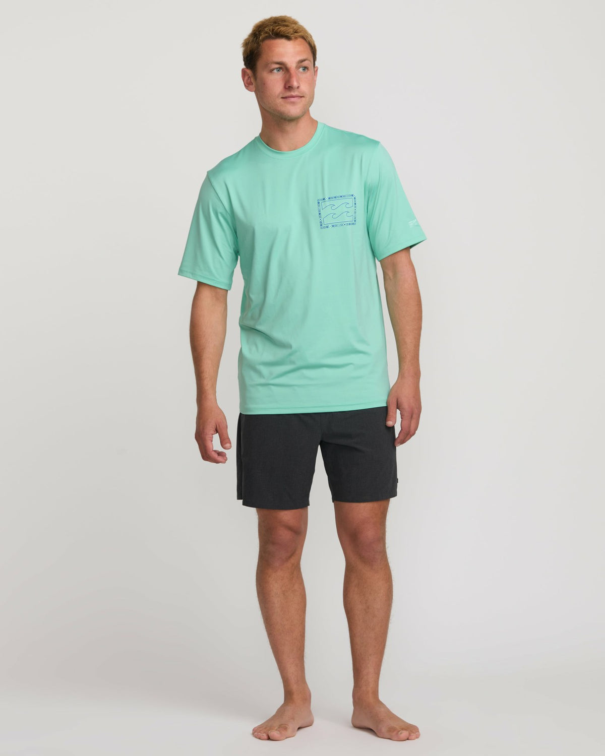 Crayon Wave Loose Fit Short Sleeve Surf Tee - Bermuda | Billabong