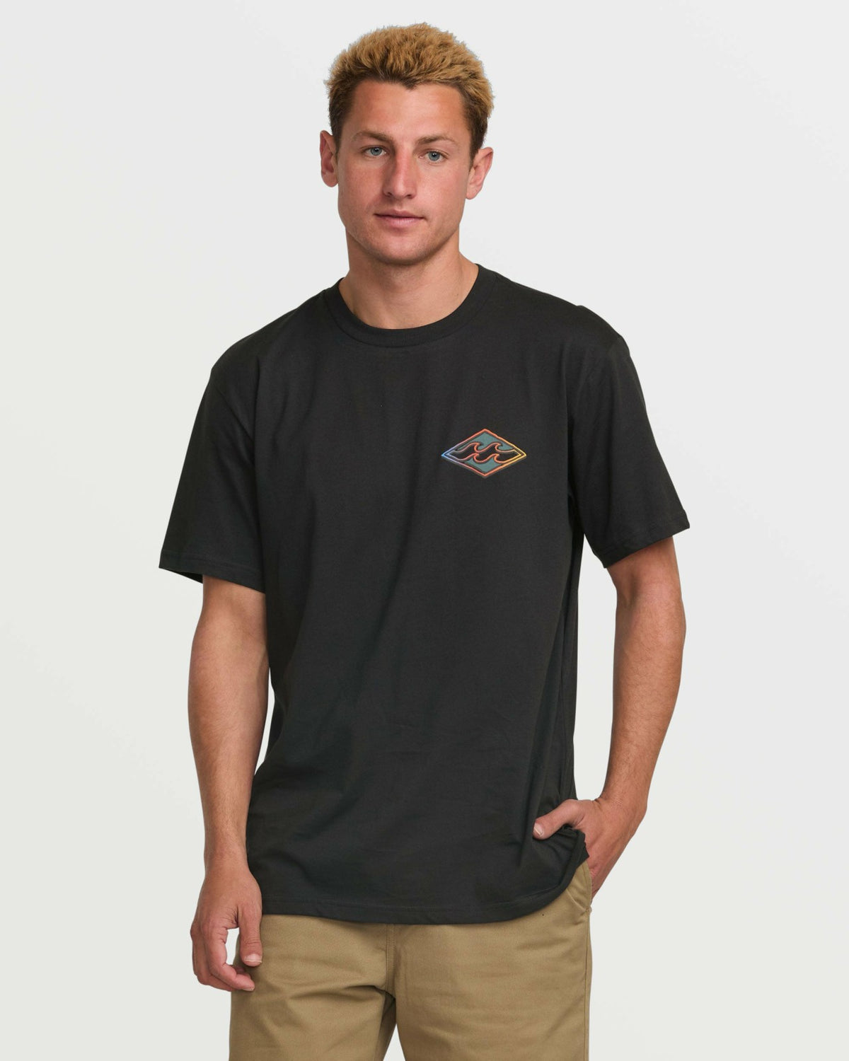 Crayon Wave Premium Tee - Dark Navy | Billabong