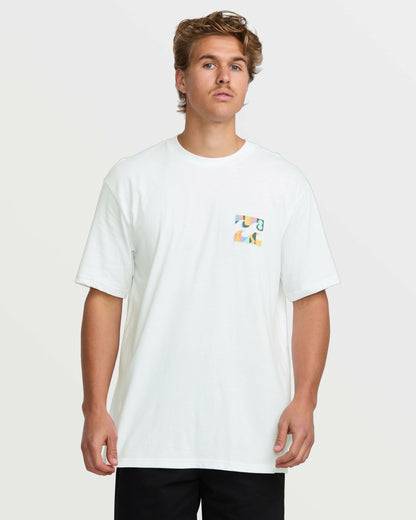 Crayon Wave Premium Tee - White | Billabong