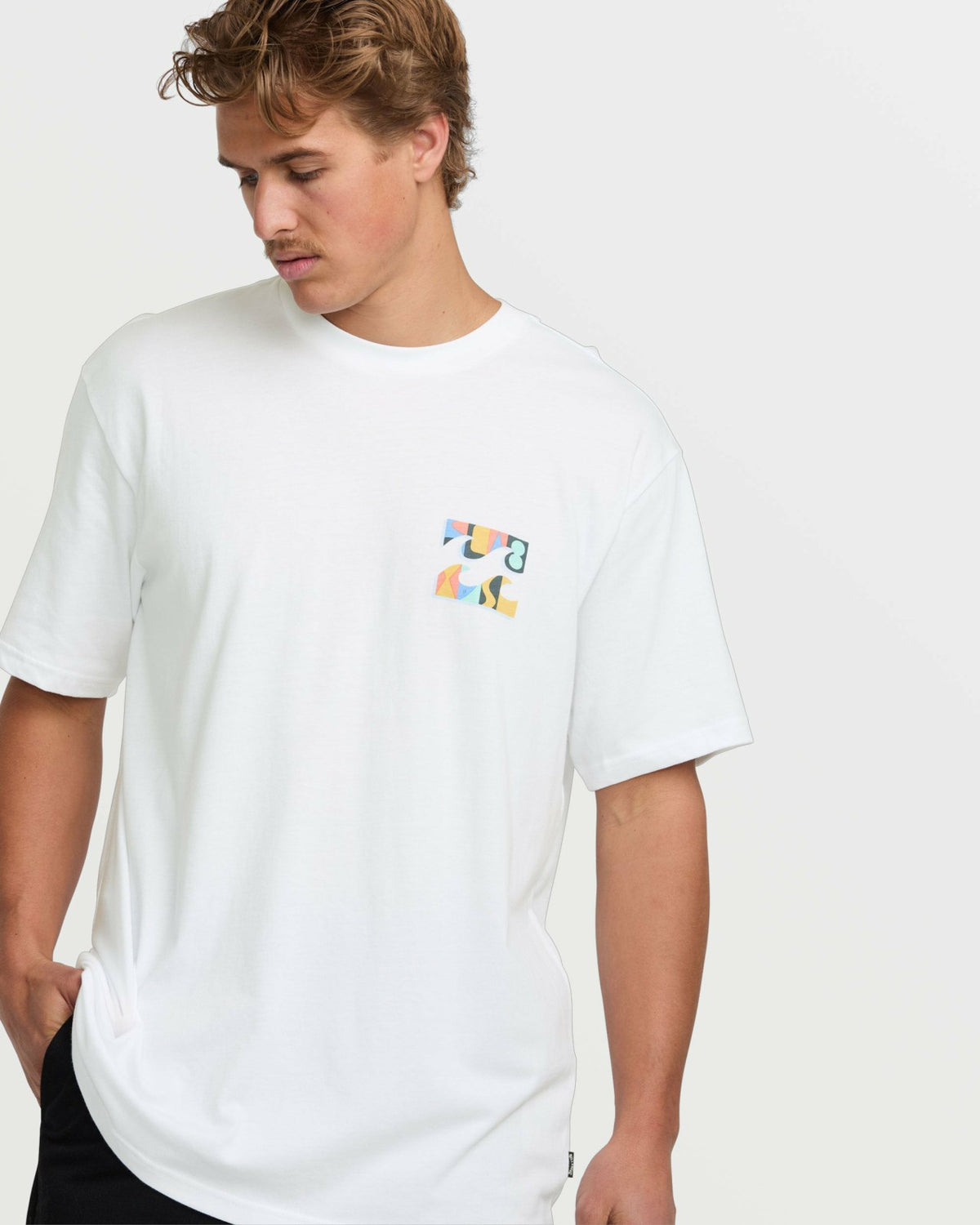 Crayon Wave Premium Tee - White | Billabong