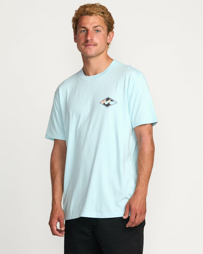 Crayon Wave Premium Tee - Coastal Blue | Billabong