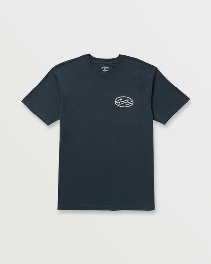 Crayon Wave Premium Tee - Navy | Billabong