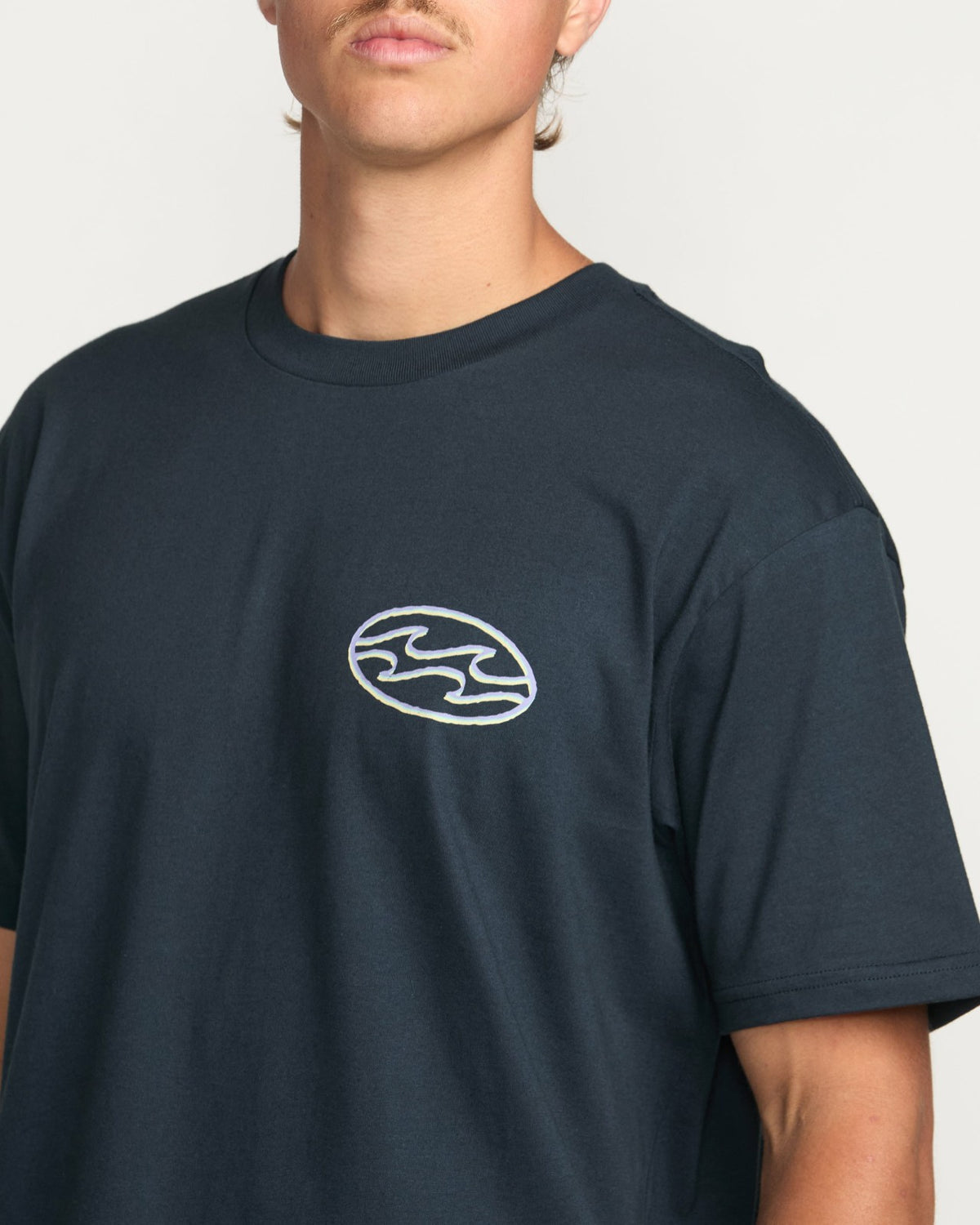 Crayon Wave Premium Tee - Navy | Billabong