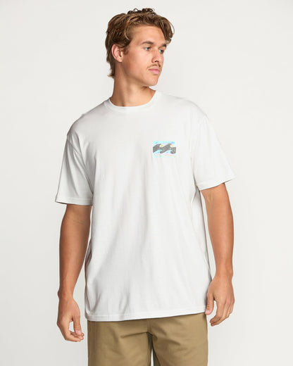 Crayon Wave Premium Tee - Off White | Billabong